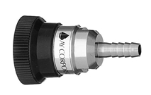 F CO2 Ohmeda Quick Connect  to 1/4" Barb Medical Gas Fitting, Medical Gas Adapter, ohmeda quick connect, ohio quick connect, CO2, Carbon Dioxide, quick connect, quick-connect, diamond quick connect, ohmeda female to hose barb 